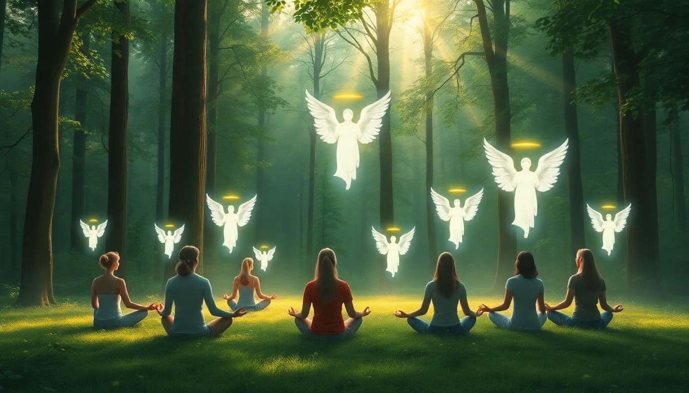 Retreat Urlaub mit den Engeln im Schwarzwald: Meditation in einem spirituellen Natursetting