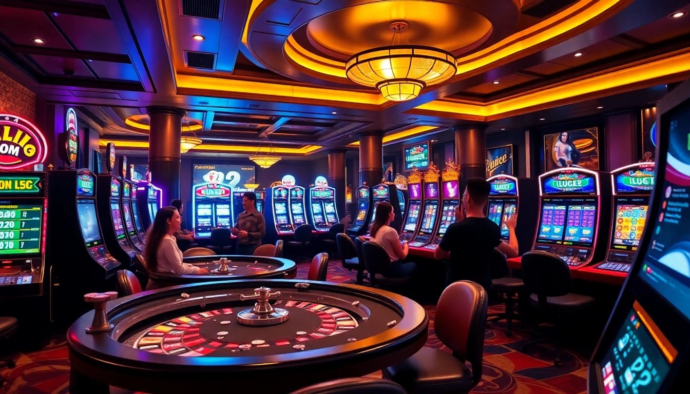 Experience the excitement of LUCK8.COM with vibrant casino games and thrilling betting action.