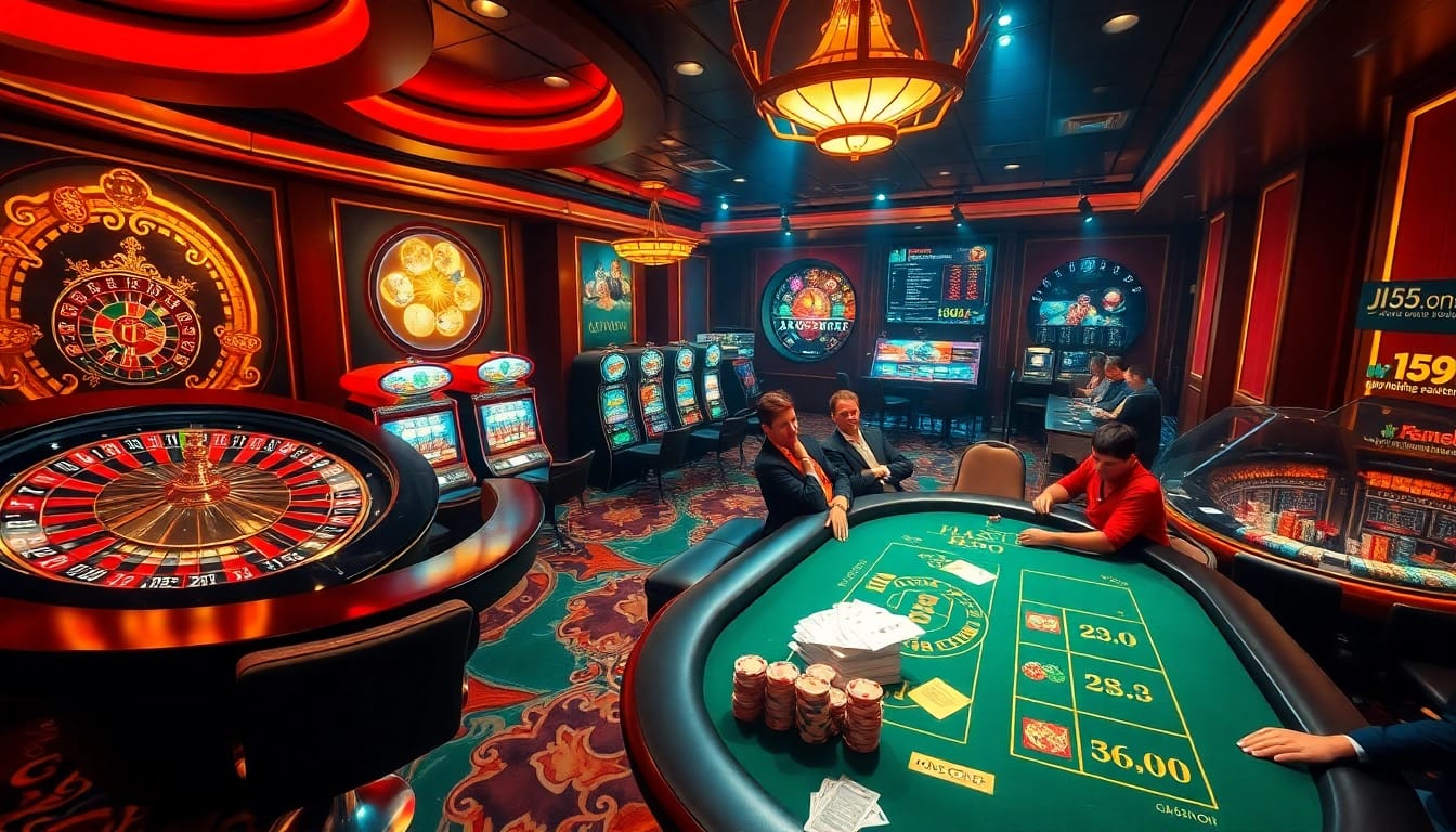 Experience thrilling gameplay at https://www.jl55.one/ featuring vibrant casino tables and exciting slot machines.
