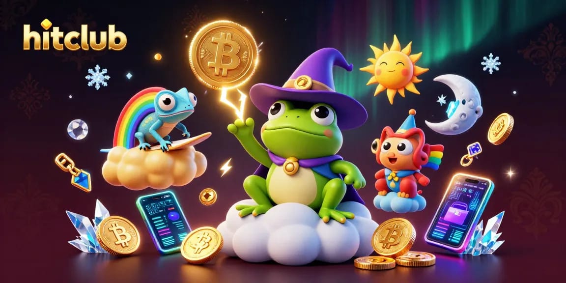 Spin through the vibrant world of hitclub, where the magical frog conjures jackpots!