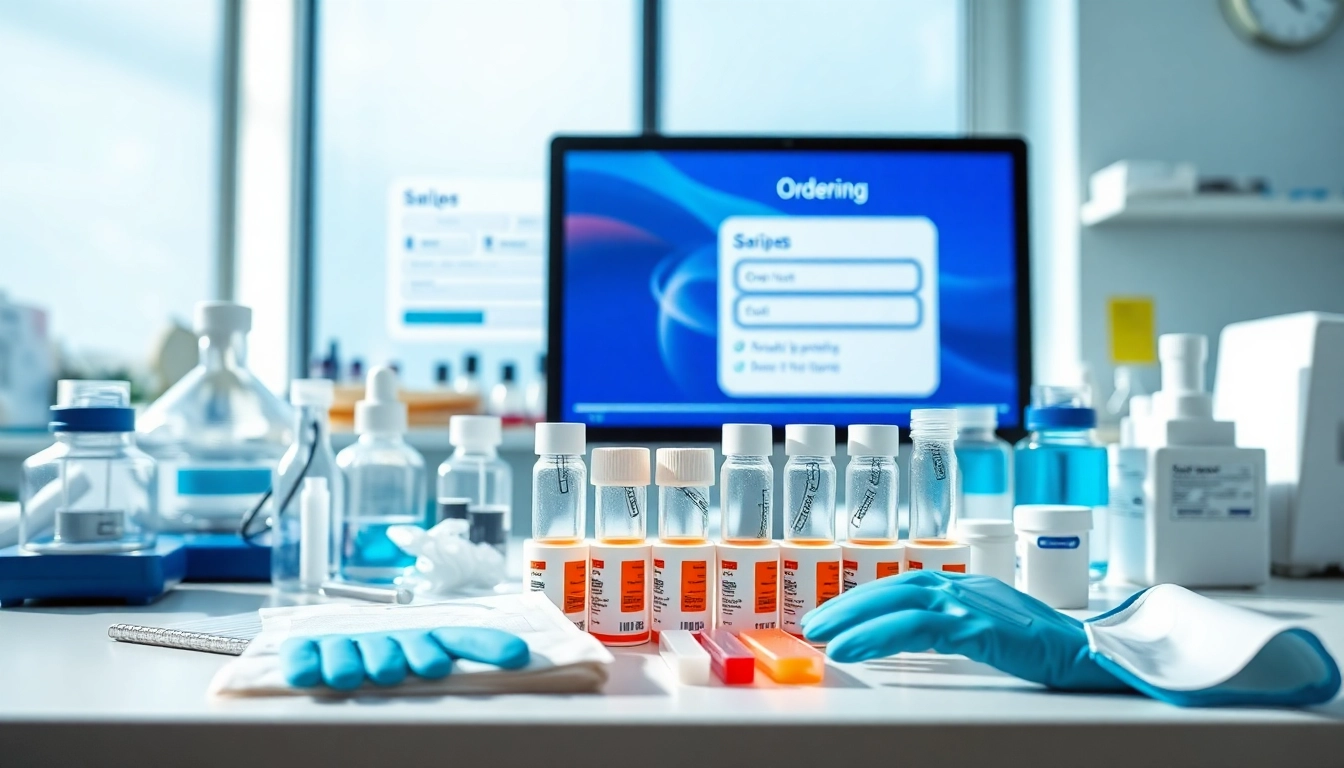 Labormaterial bestellen mit einem modernen Bestellprozess im Laborumfeld.